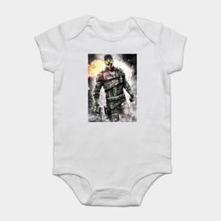 Sam Fisher splinter cell Baby Bodysuit